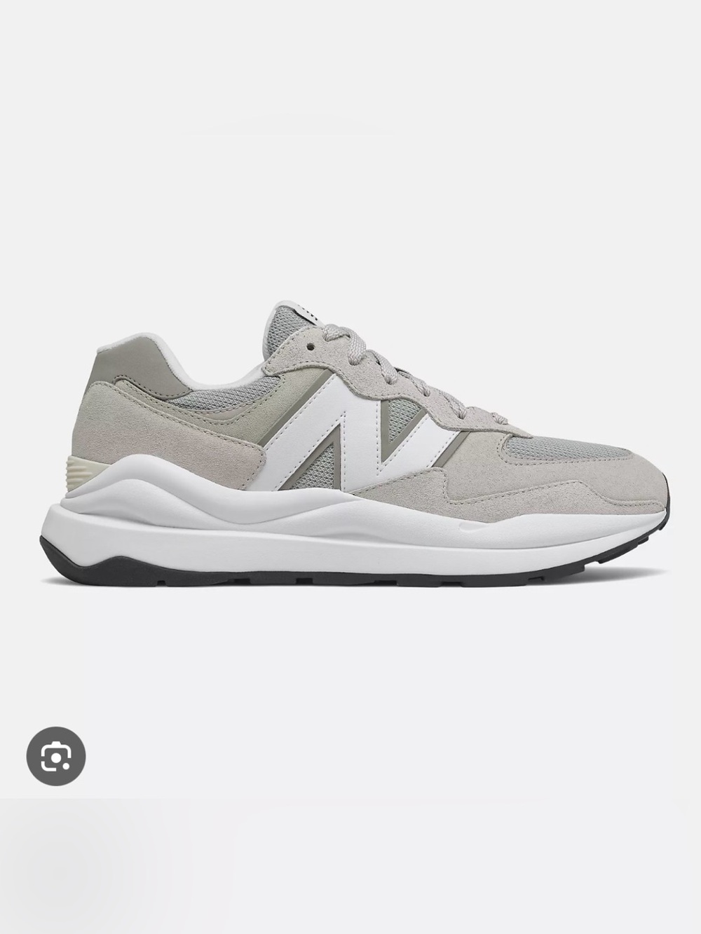 New Balance 5740 Grey Suede Mesh Sneakers M5740CA Men's 7 / Women's 8.5 🤍